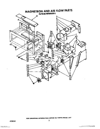 Diagram for MH6600XW0