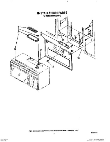 Diagram for MH6600XW0