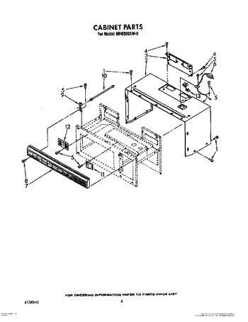 Diagram for MH6600XW0