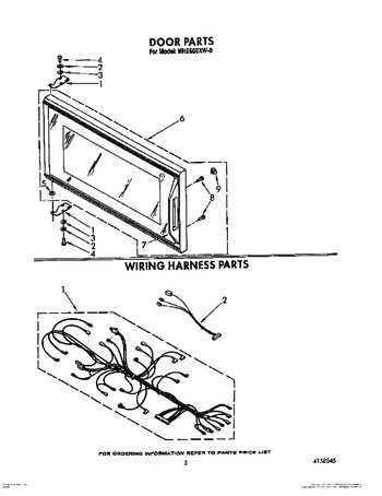 Diagram for MH6600XW0