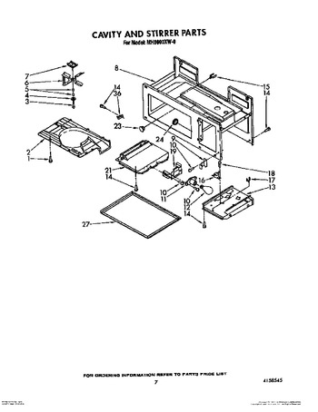 Diagram for MH6600XW0