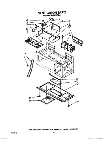 Diagram for MH6600XW0