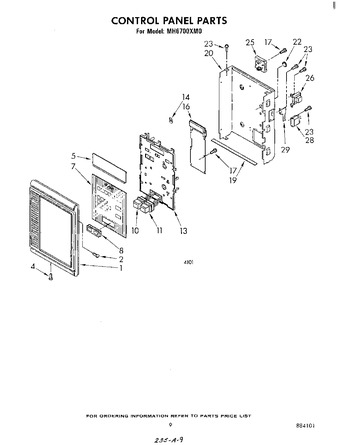 Diagram for MH6700XM0