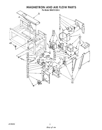 Diagram for MH6701XW0