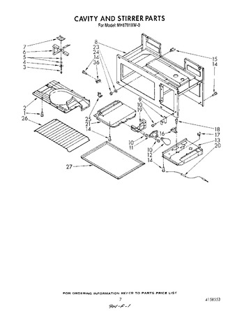 Diagram for MH6701XW0