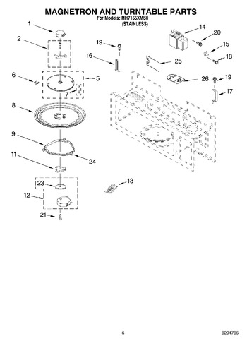 Diagram for MH7155XMS0