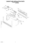 Diagram for 06 - Cabinet And Installation Parts