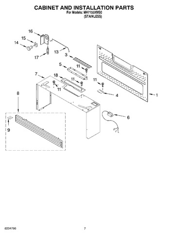 Diagram for MH7155XMS0