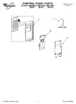 Diagram for 01 - Control Panel Parts