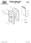 Diagram for 01 - Control Panel Parts