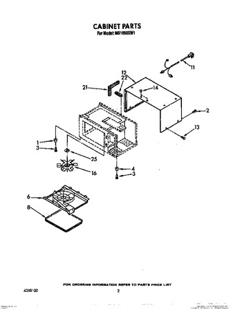 Diagram for MS1650XW1