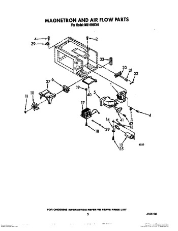 Diagram for MS1650XW1