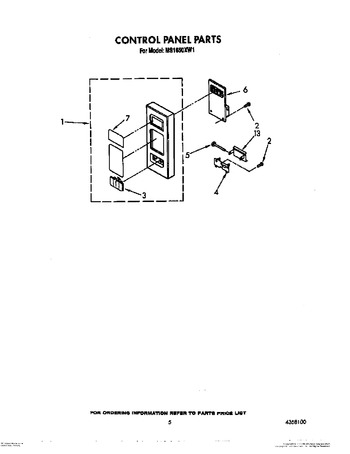 Diagram for MS1650XW1