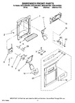 Diagram for 08 - Dispenser Front Parts