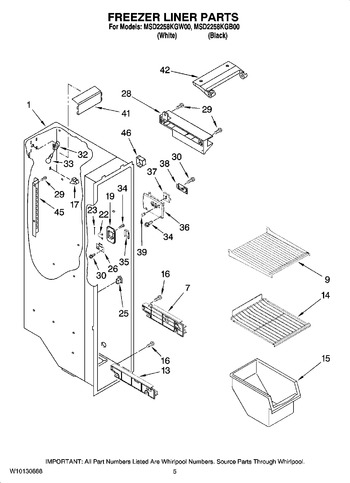 Diagram for MSD2258KGB00