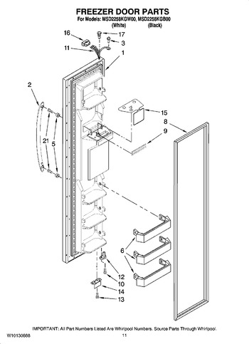 Diagram for MSD2258KGB00