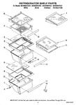 Diagram for 03 - Refrigerator Shelf Parts