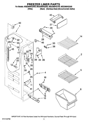 Diagram for MSD2669KEY00