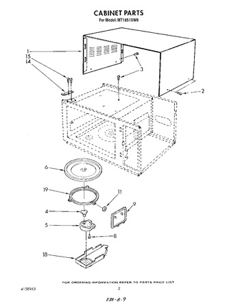 Diagram for MT1851XW0