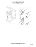 Diagram for 04 - Latch Board Parts