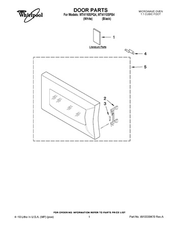 Diagram for MT4110SPQ4