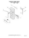 Diagram for 02 - Control Panel Parts