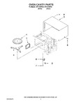 Diagram for 03 - Oven Cavity Parts