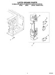 Diagram for 04 - Latch Board Parts