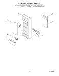 Diagram for 02 - Control Panel Parts