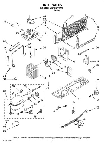 Diagram for MTB1842VRW00