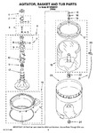 Diagram for 03 - Agitator, Basket And Tub Parts