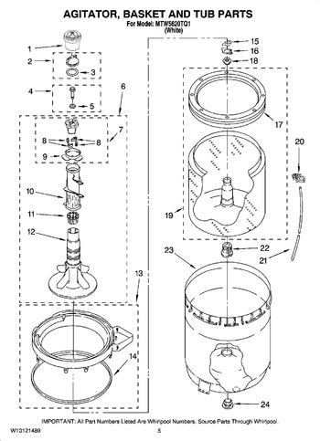 Diagram for MTW5620TQ1