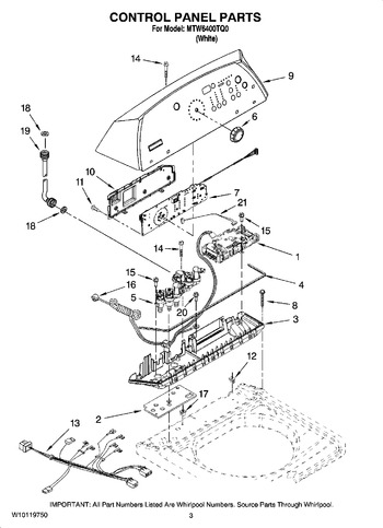 Diagram for MTW6400TQ0