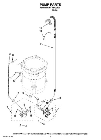 Diagram for MTW6400TQ0