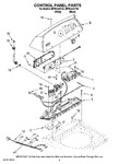 Diagram for 02 - Control Panel Parts