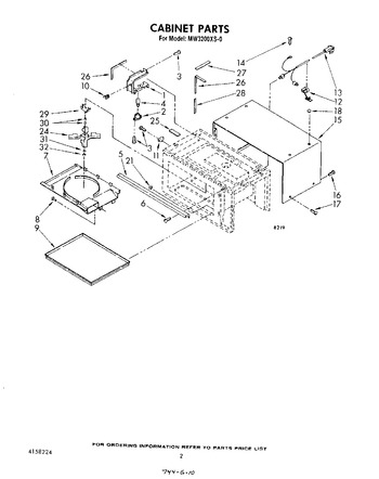 Diagram for MW3200XS0