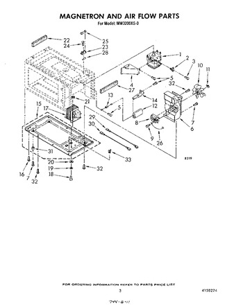 Diagram for MW3200XS0