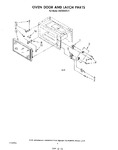 Diagram for 04 - Oven Door And Latch