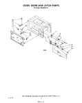 Diagram for 04 - Oven Door And Latch