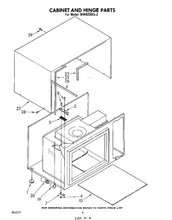 Diagram for MW8200XL2