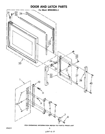 Diagram for MW8200XL2