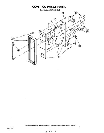 Diagram for MW8200XL2