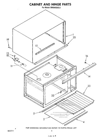 Diagram for MW8400XS2