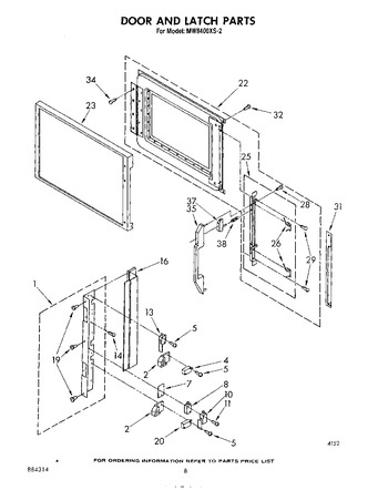 Diagram for MW8400XS2