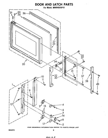 Diagram for MW8450XP0