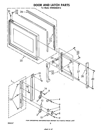 Diagram for MW8500XP0