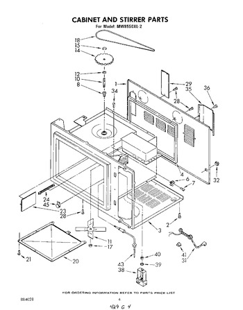 Diagram for MW8550XL2