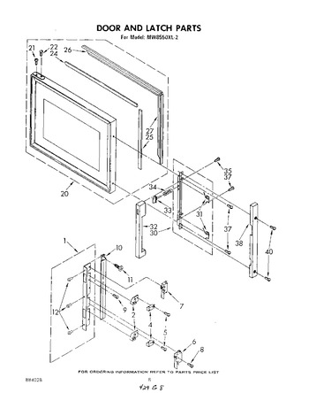 Diagram for MW8550XL2