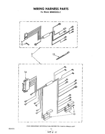 Diagram for MW8550XL2