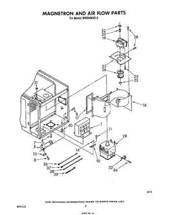 Diagram for MW8600XS0